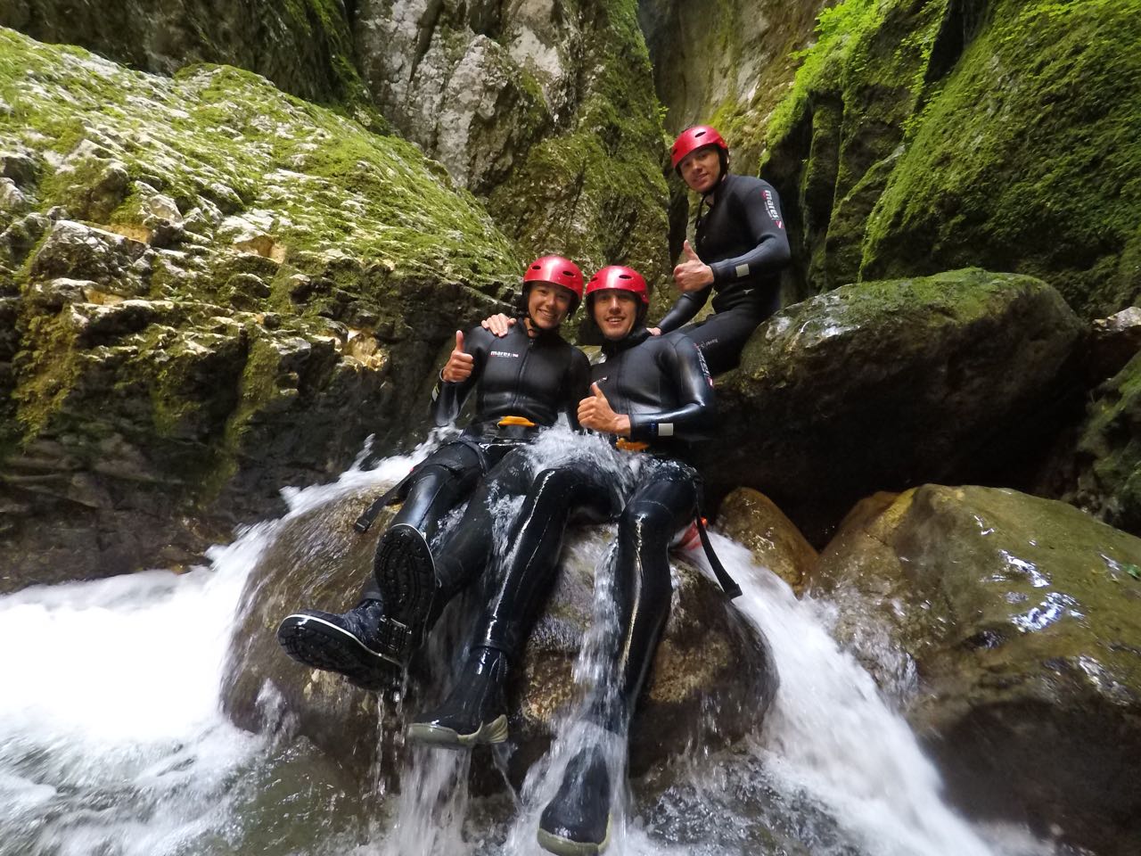 Canyoning near Durmitor