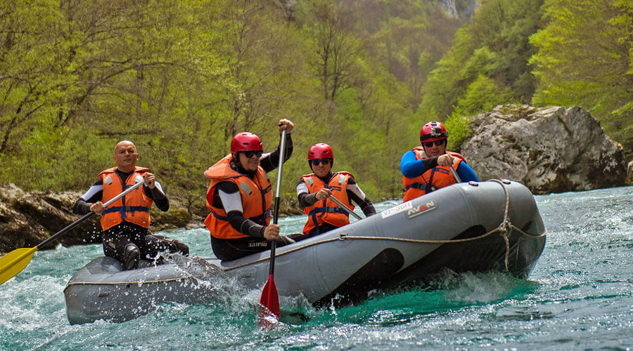 Rafting on the Tara