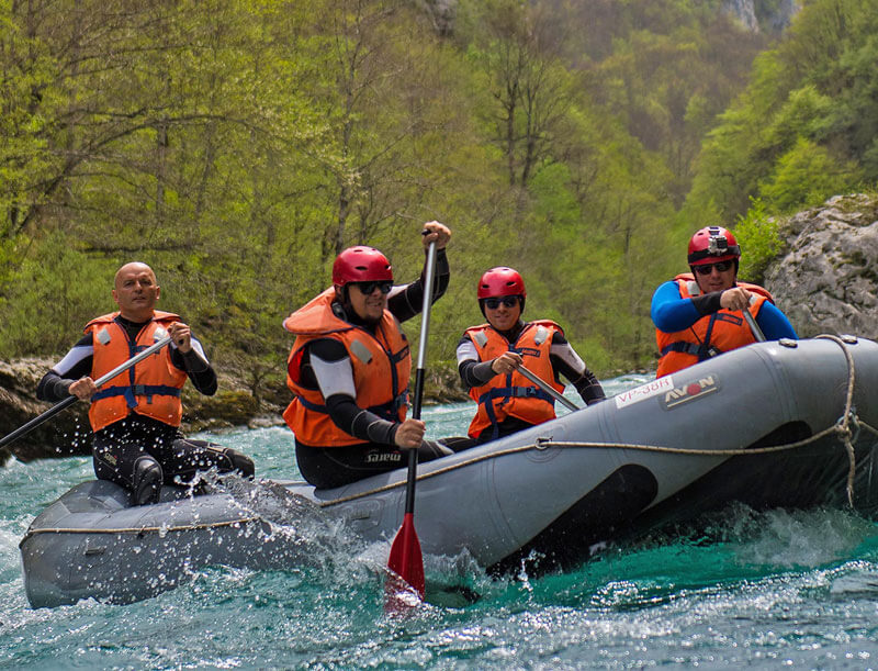 One-day rafting on the Tara
